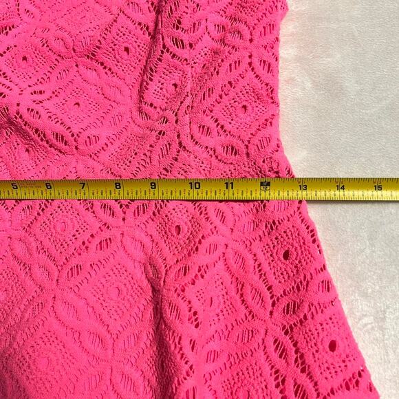 Lilly Pulitzer Jennilee Crotchet Lace Dress & Tatum Fringe Cardigan Size XS BOTH - Picture 9 of 15
